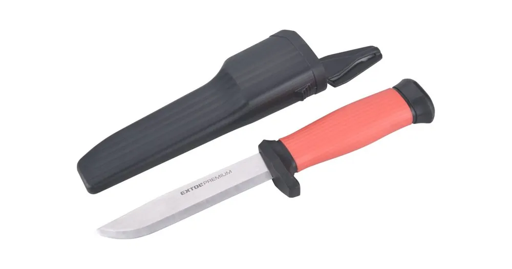 EXTOL PREMIUM Universalmesser mit Kunststoffscheide, 223/120 mm 8855101 Nur Für Kurze Zeit