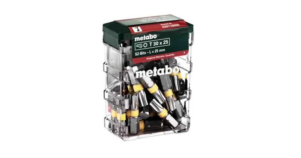 METABO Box mit Bits T30, SP (25 Stück) 626716000 Angebot