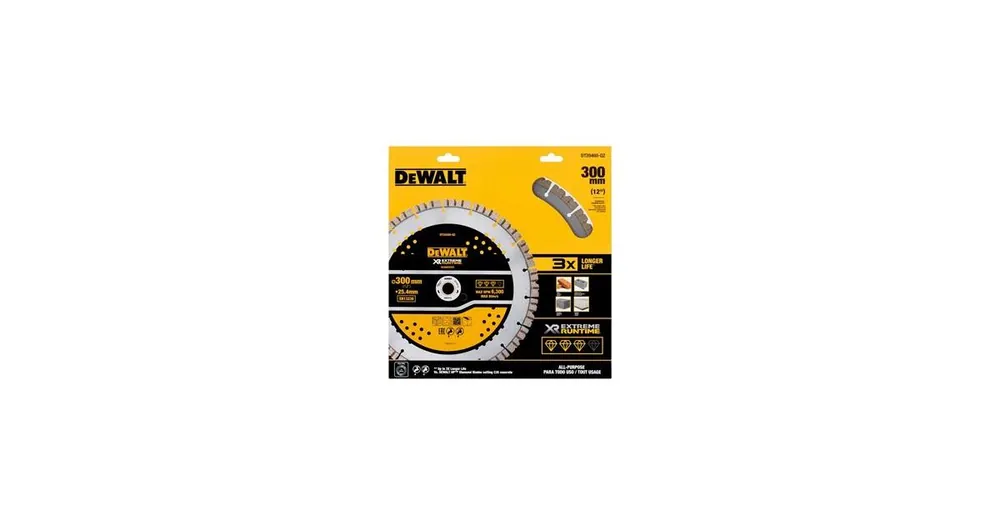 Sonderaktion DeWALT segmentiertes Diamantsägeblatt, 300 mm DT20460 DT20460