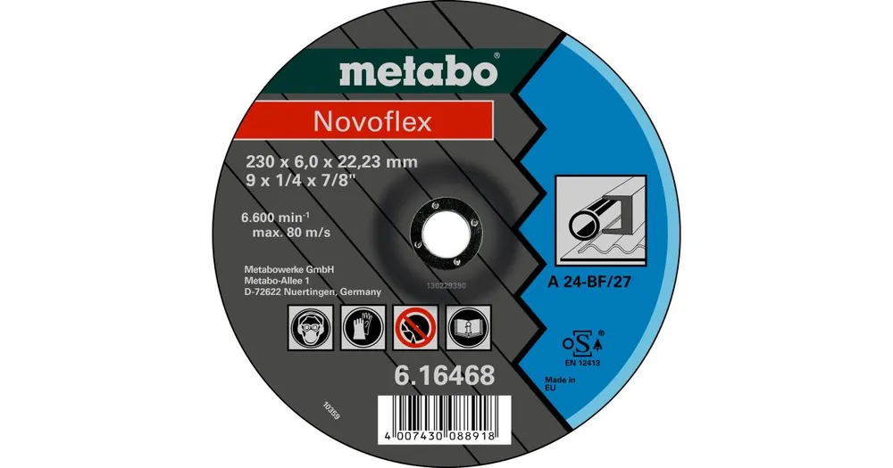 Versand Am Gleichen Tag METABO Schleifscheibe - Stahl 125x6x22,2 mm 616462000