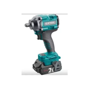 Must-Have EXTOL Akku-Schlagschrauber 1/2" SHARE20 V, 500 Nm, bürstenlos, 2 Ah 8791814