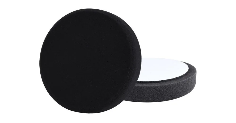 EXTOL Schaumstoff-Polierscheibe, T10, schwarz, ⌀150 x 30 mm, Klettverschluss ⌀125 mm 8803541 Preiswert