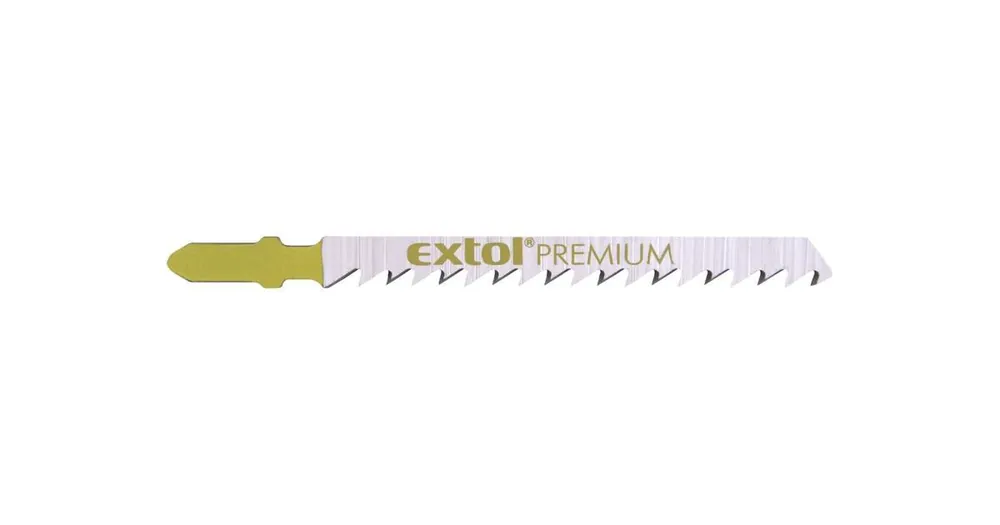 EXTOL Stichsägeblätter, 5 Stück, 75 x 4,0 mm, HCS 8805007 Top-Preis
