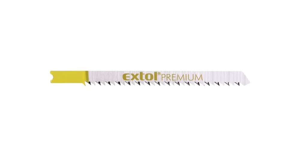 EXTOL Stichsägeblätter, 5 Stück, 75 x 2,5 mm, HCS 8805505 Versand Am Gleichen Tag