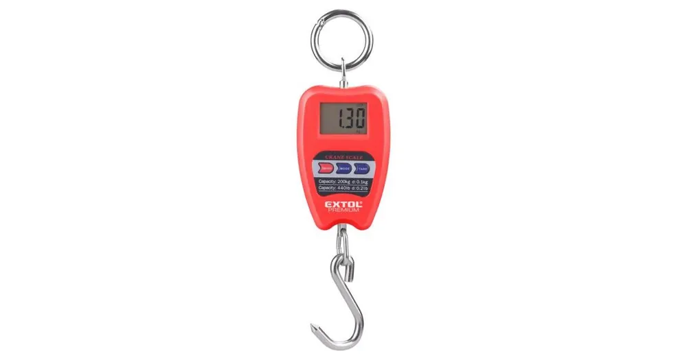 EXTOL digitale Hängewaage, 0,35 - 200 kg 8822000 Top-Angebot