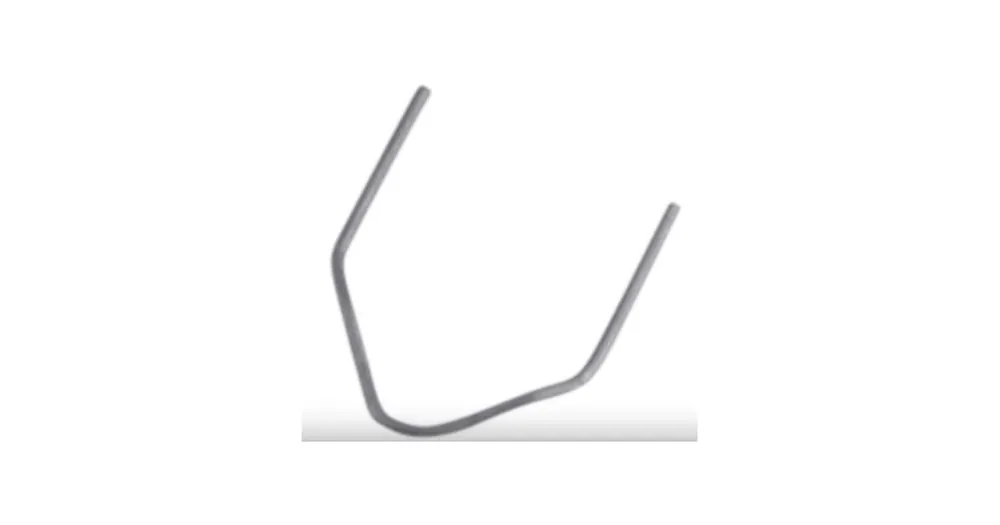 EXTOL Schweißklammern, 150 Stück, V-förmige Ecke, ⌀ 0,8 mm, Abstand 15 mm 8862645 Must-Have
