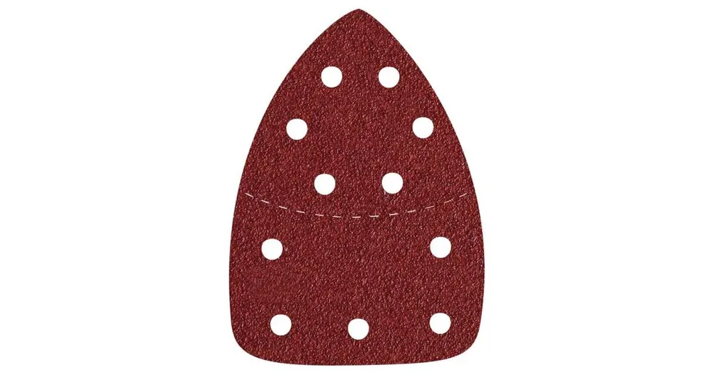 Begrenztes Angebot EXTOL Schleifpapier Delta, Klettverschluss, 10er-Packung, 149 x 105 mm, P100 8803973