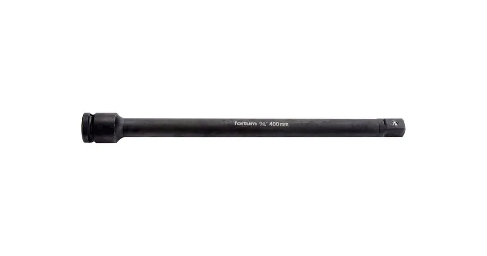 FORTUM Verlängerungssteckschlüssel 3/4", L 400 mm 4703103 Heißes Angebot