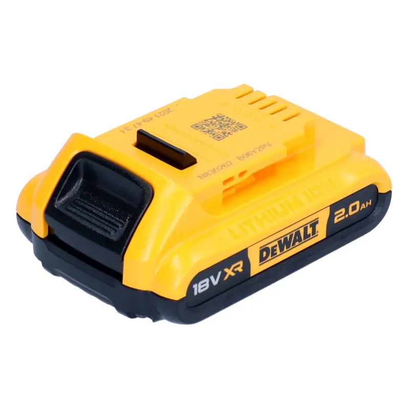 DeWalt DCB 183 Akkupack 18 V 2,0 Ah / 2000 mAh XR Li-Ion Akku - mit Ladestandanzeige Echt