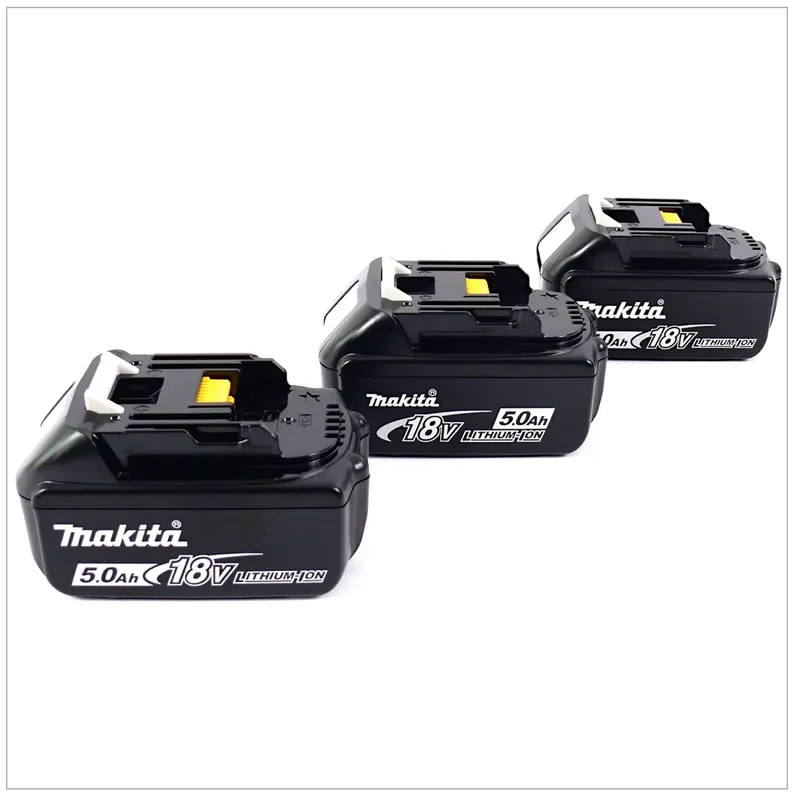 Rabatt Makita BL 1850 B 18 V - 5,0 Ah Li-Ion Akku 3er Pack