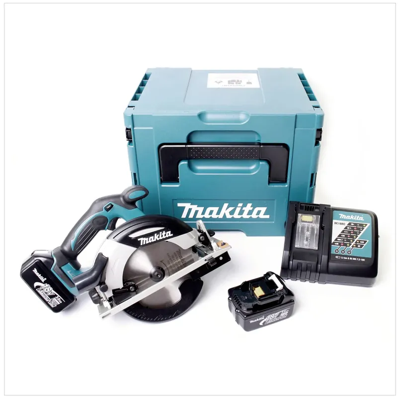Schneller Versand Makita DHS 630 RFJ 18 V 165 mm Akku Handkreissäge im Makpac mit 2x 3,0 Ah Akku + Ladegerät