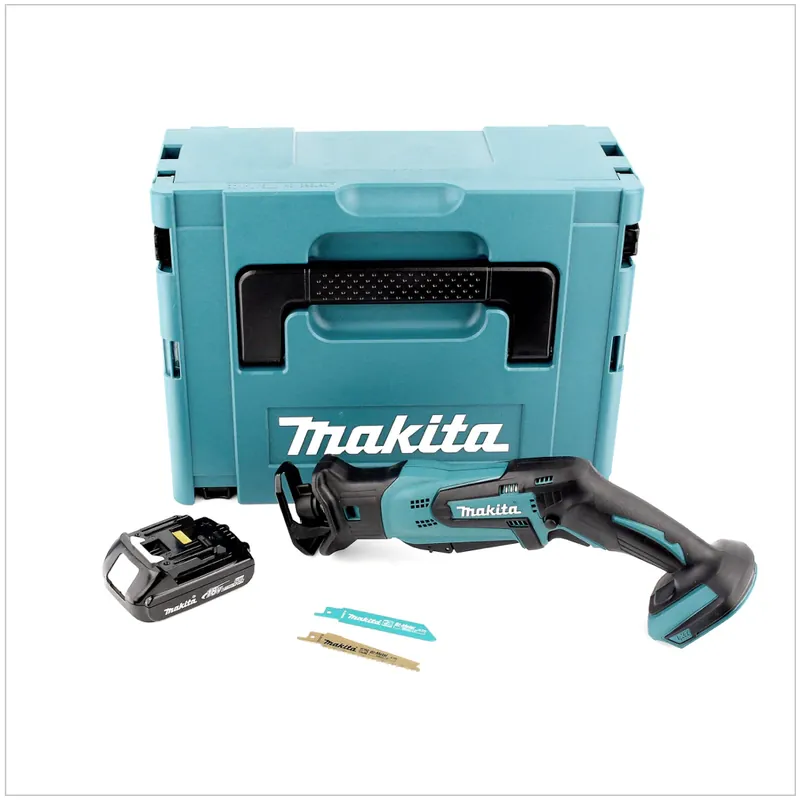 Makita DJR 183 Y1J Akku Reciprosäge 18V + 1x Akku 1,5 Ah + Makpac - ohne Ladegerät Abverkauf