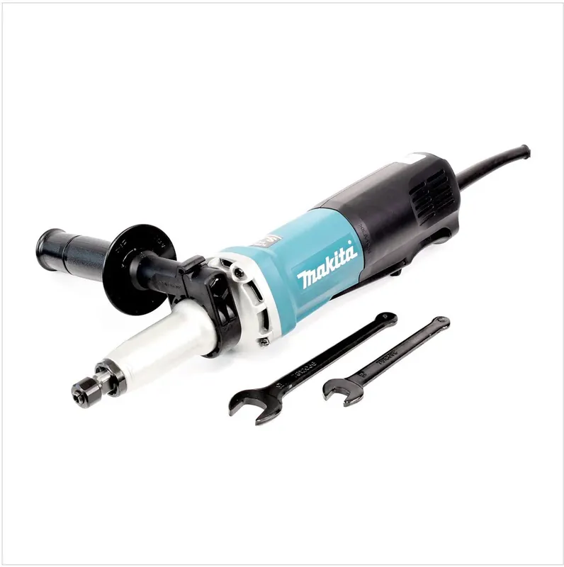 Schnäppchen Makita GD 0801 C Geradschleifer mit Paddelschalter und 750 W