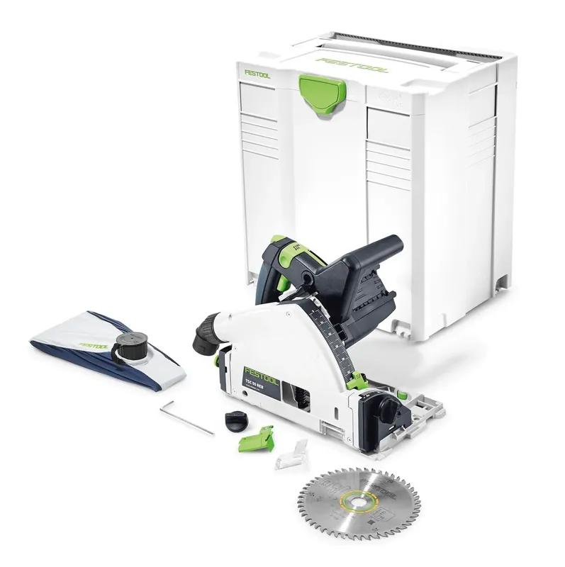 Sale Festool TSC 55 REB-Li Basic Akku Tauchsäge 36V ( 2x18V ) ( 201395 ) 160 mm Brushless Solo im Systainer - ohne Akku, ohne Ladegerät
