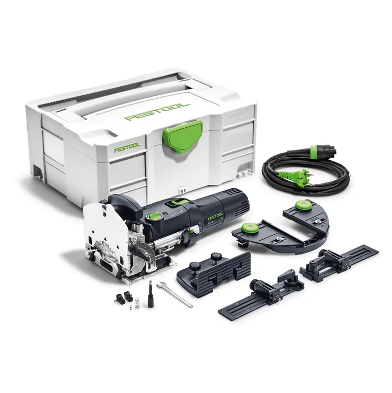 Preiswert Festool DF 500 Q-Set Dübelfräse Domino 420W 28mm im Systainer ( 574427 ) + Zubehör