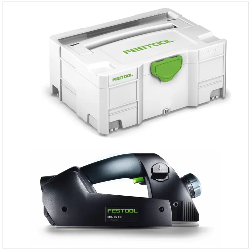 Sonderaktion Festool EHL 65 EQ-Plus Einhandhobel 720W 23mm im Systainer + Zubehör ( 574557 )
