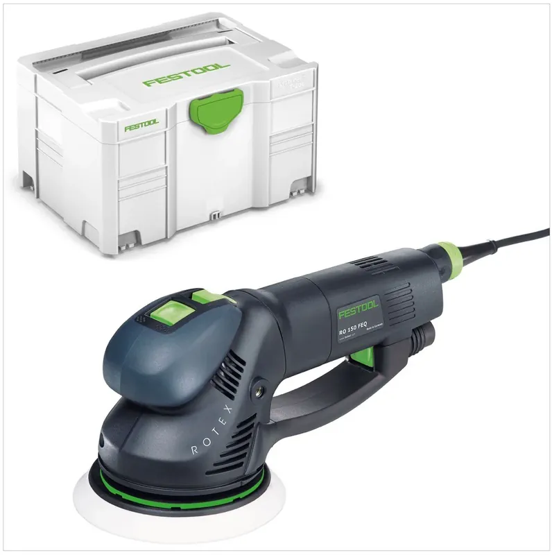 Festool RO 150 FEQ-Plus ROTEX Getriebe Exzenterschleifer 720W 5mm Hub ( 571805 ) im Systainer Neue Ware
