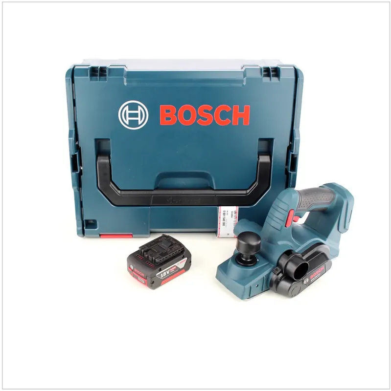 Wochenendangebot Bosch GHO 18 V-LI Akku Hobel 18V + 1x Akku 5,0Ah + L-Boxx - ohne Ladegerät