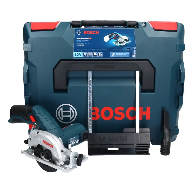 Bosch GKS 12V-26 Professional Akku Handkreissäge 12 V 85 mm ( 06016A1002 ) + L-Boxx - ohne Akku, ohne Ladegerät Preisreduziert