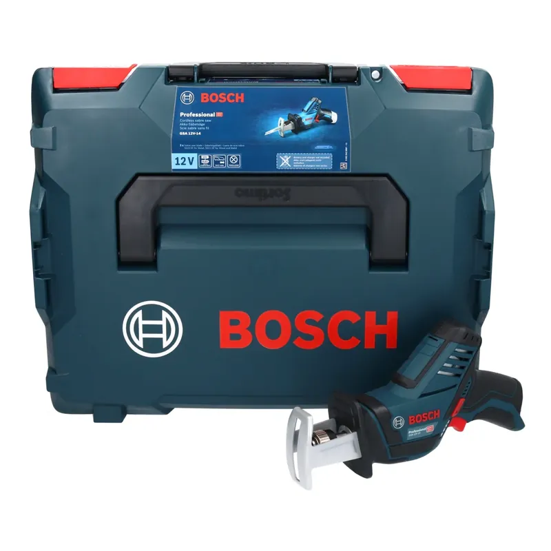 Bosch GSA 12V-14 Professional Akku Säbelsäge 12 V ( 060164L905 ) + L-Boxx - ohne Akku, ohne Ladegerät Versand Am Gleichen Tag