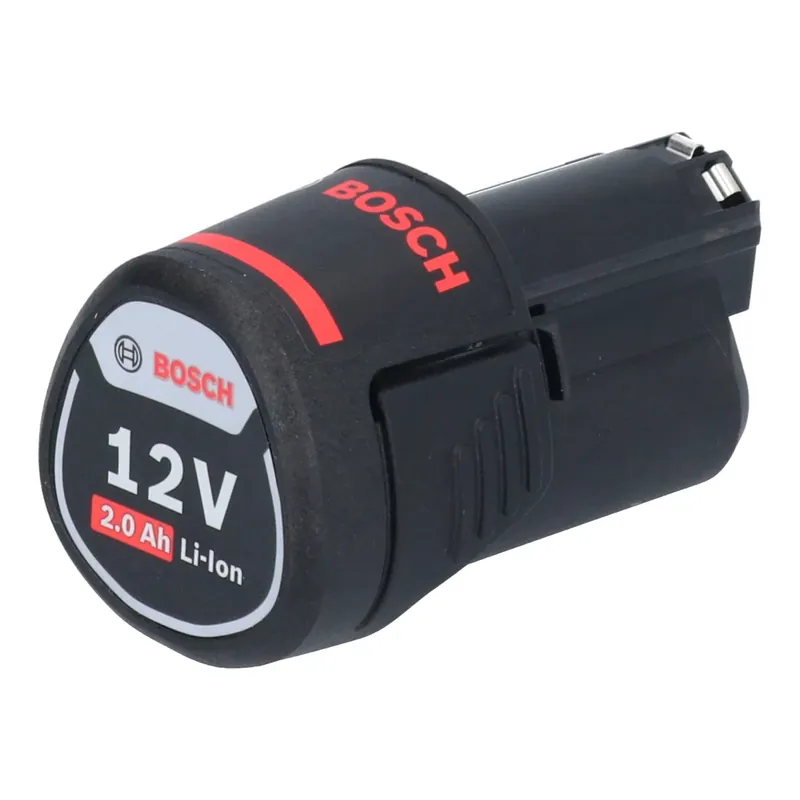 Geprüft Bosch Professional GBA 12 V 2,0 Ah / 2000 mAh Li-Ion Stab Einschub Akku ( 1600Z0002X )