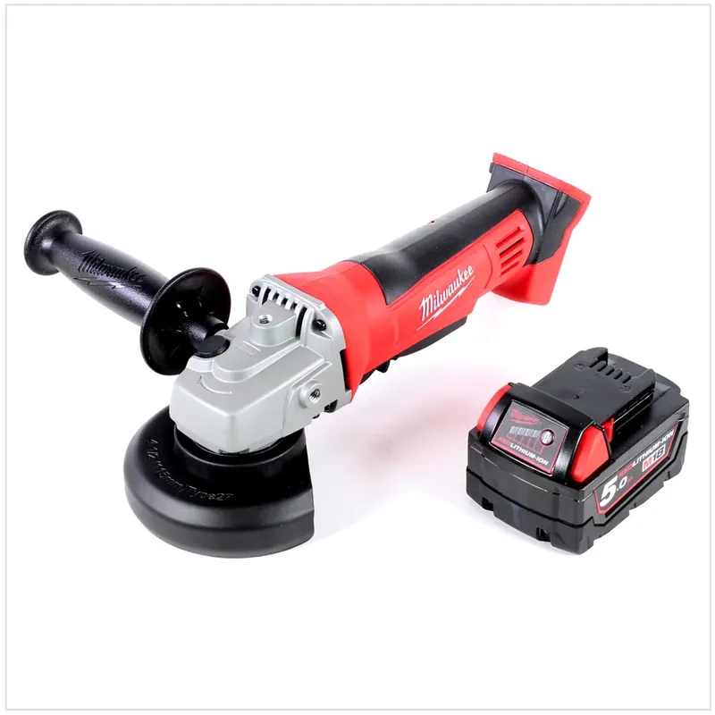 Milwaukee HD18 AG115-501 Akku Winkelschleifer 18V 115mm + 1x Akku 5,0Ah - ohne Ladegerät Bestpreis