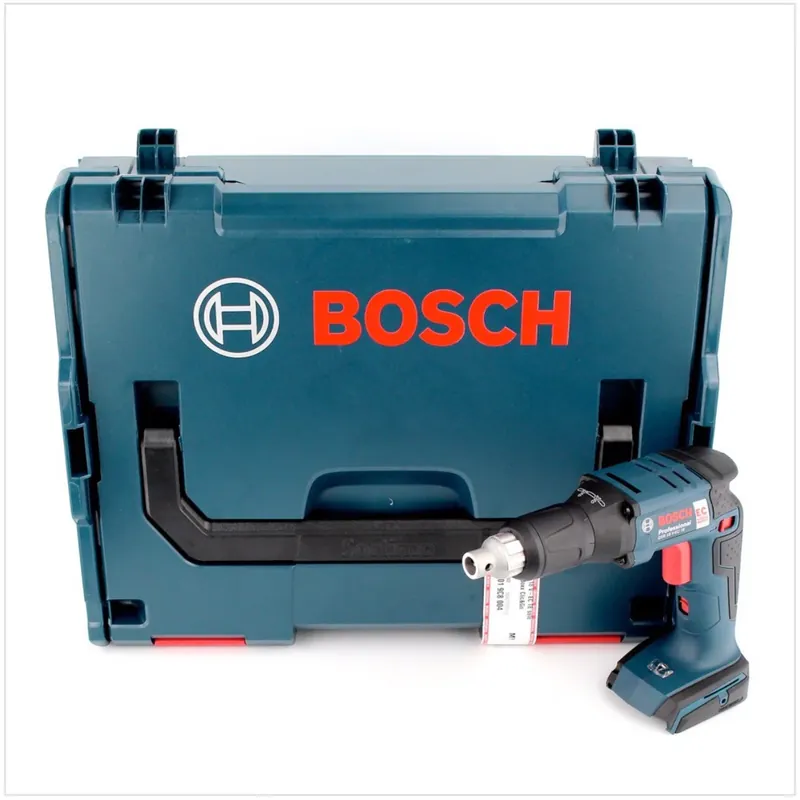 Schnäppchen Bosch GSR 18 V-EC TE Akku Trockenbauschrauber 18V 25Nm Brushless Solo + Magazinvorsatz MA 55 + L-Boxx