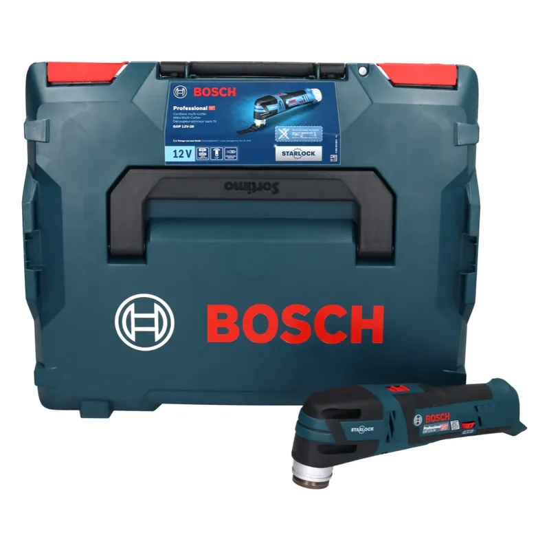 Preisknaller Bosch GOP 12V-28 Professional Akku Multi Cutter 12 V Brushless ( 06018B5002 ) + L-Boxx - ohne Akku, ohne Ladegerät