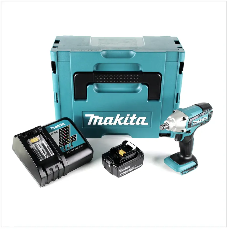 Aktuell Makita DTW 190 RF1J 18V Li-Ion Akku Schlagschrauber im Makpac - mit 1x 3,0 Ah Akku, 1x Schnell Ladegerä