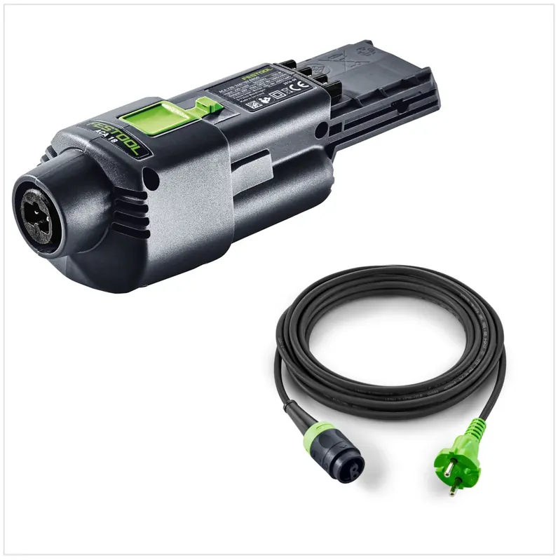 Festool Netzadapter ACA 220-240/18V Ergo für Akku-Schleifer RTSC 400, DTSC 400, ETSC 125 mit 4 m Kabel ( 202501 ) Angebot