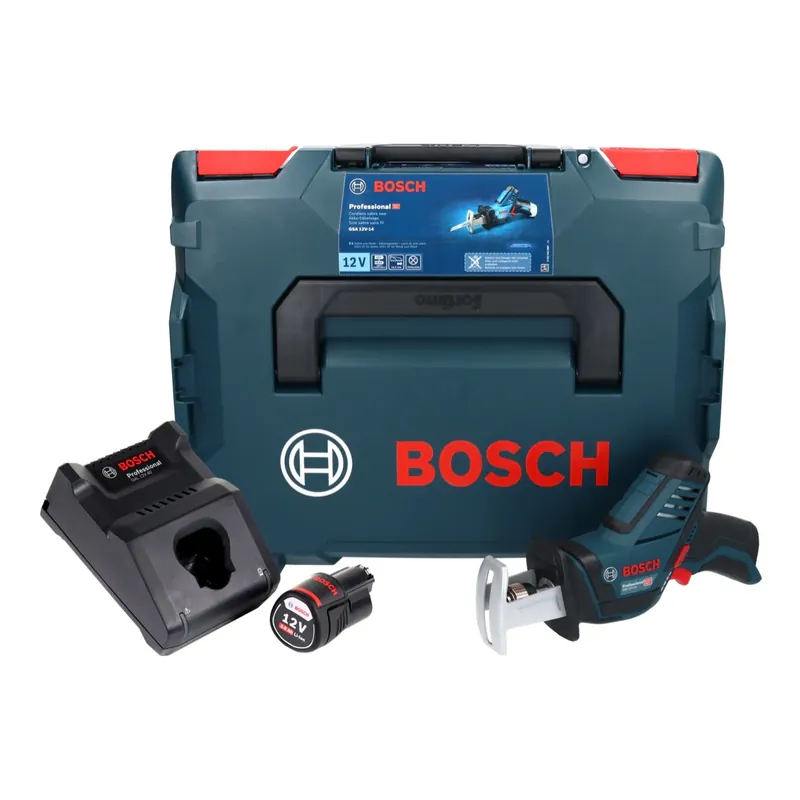 Neue Ware Bosch GSA 12V-14 Professional Akku Säbelsäge 12 V + 1x Akku 3,0 Ah + Ladegerät + L-Boxx