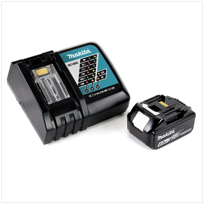 Makita Power Source Kit 18V mit 1x BL1860B Akku 6,0Ah + DC18RC Ladegerät Günstig