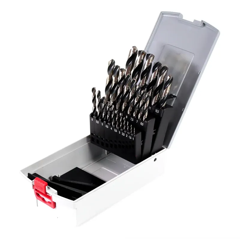 Schneller Versand Bosch Metall Spiralbohrer Set Pro Box 25 tlg. HSS PointTeQ, 1,0–13,0 in praktischer Box ( 2608577352 )