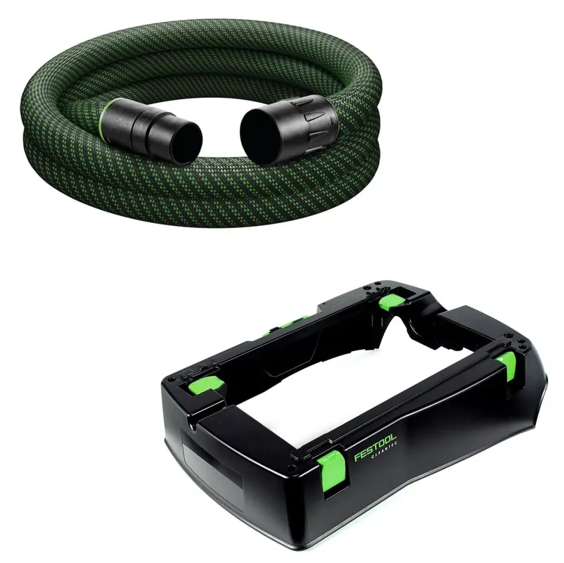 Festool Haube CT 26/36 FL VP ( 204040 ) für CTL/CT/CTM 26/36 + Festool Saugschlauch D 36/32x3,5m-AS für Autoclean-Sauger - antistatisch, glatt, konisch ( 500682 ) Solange Der Vorrat Reicht