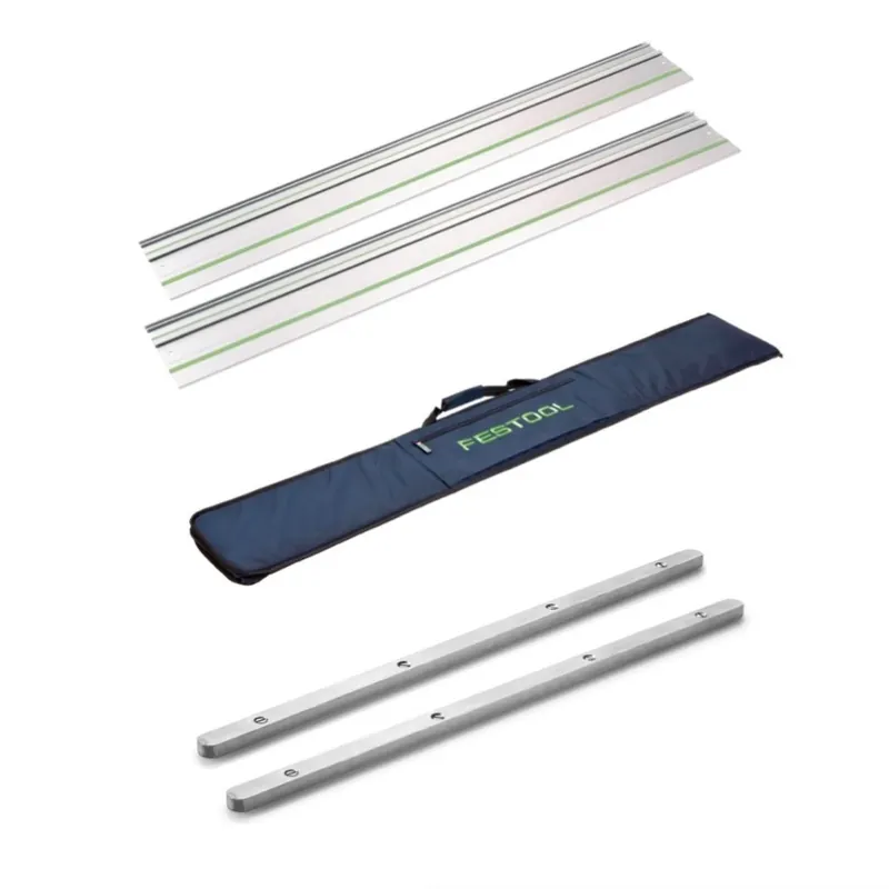 Aktuell Festool FS 1400/2 Führungsschiene 1400 mm 2 x ( 491498 ) + FS-BAG Führungsschienen-Tasche + 2 x Verbindungsstück FSV ( 482107 )