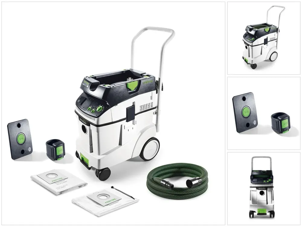 Geprüft Festool CTL 48 E AC CLEANTEC Absaugmobil 48l Staubkl. L ( 574974 ) + Bluetooth-Set