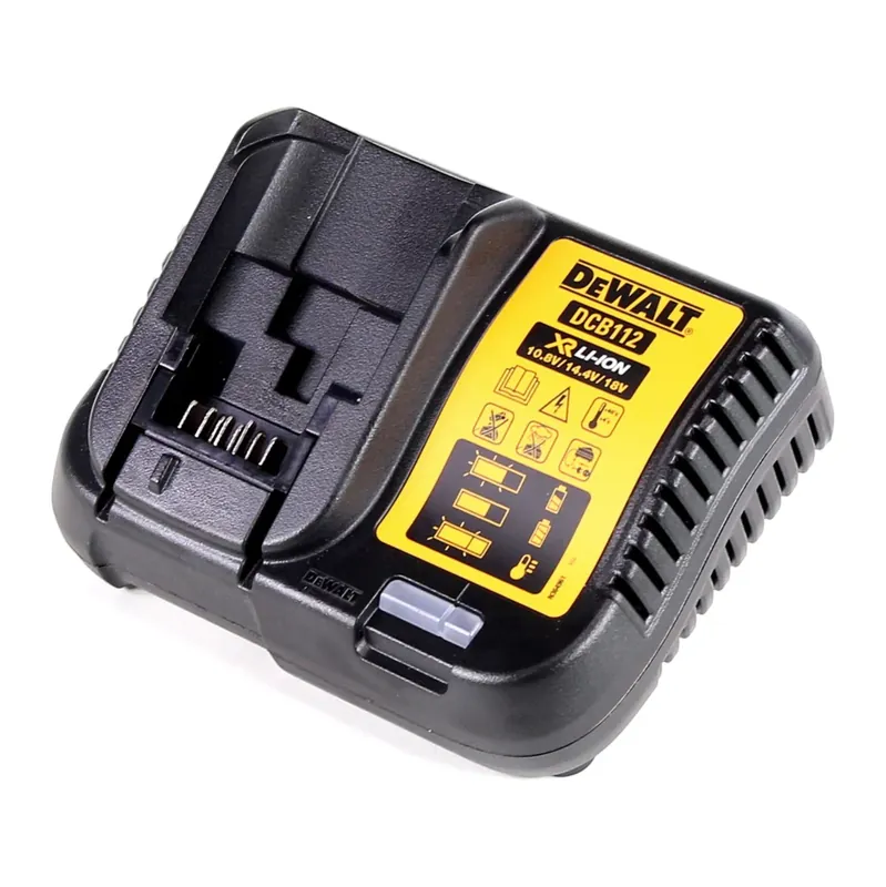 Sonderaktion DeWalt DCB 112 XR Li-Ion Ladegerät für 10.8, 14.4 & 18 V Akkus