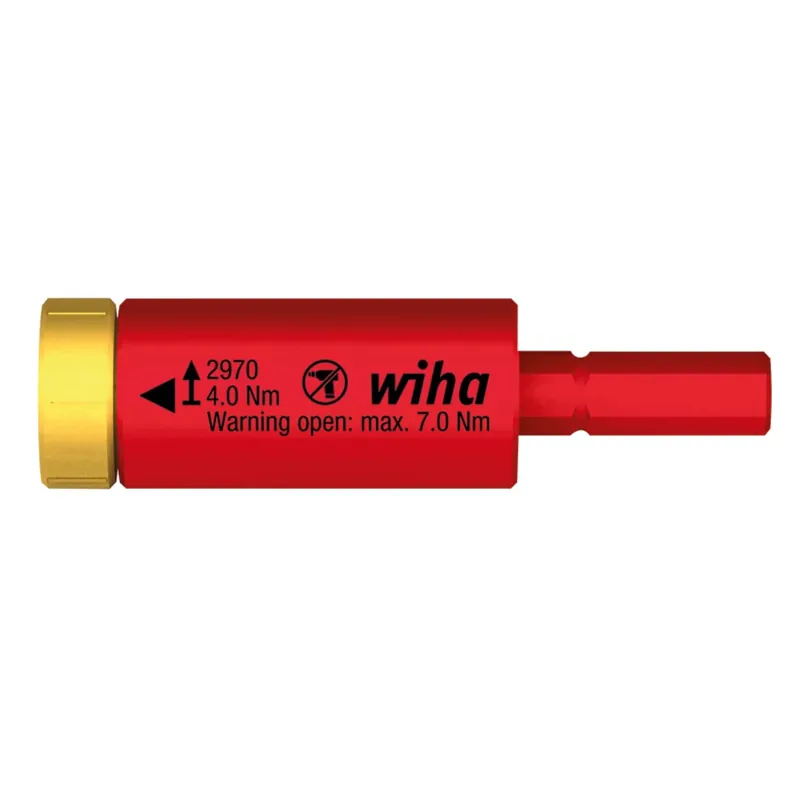 Wiha Drehmoment Easy Torque Adapter 4,0 Nm für slimBits ( 41345 ) Garantierte Lieferung