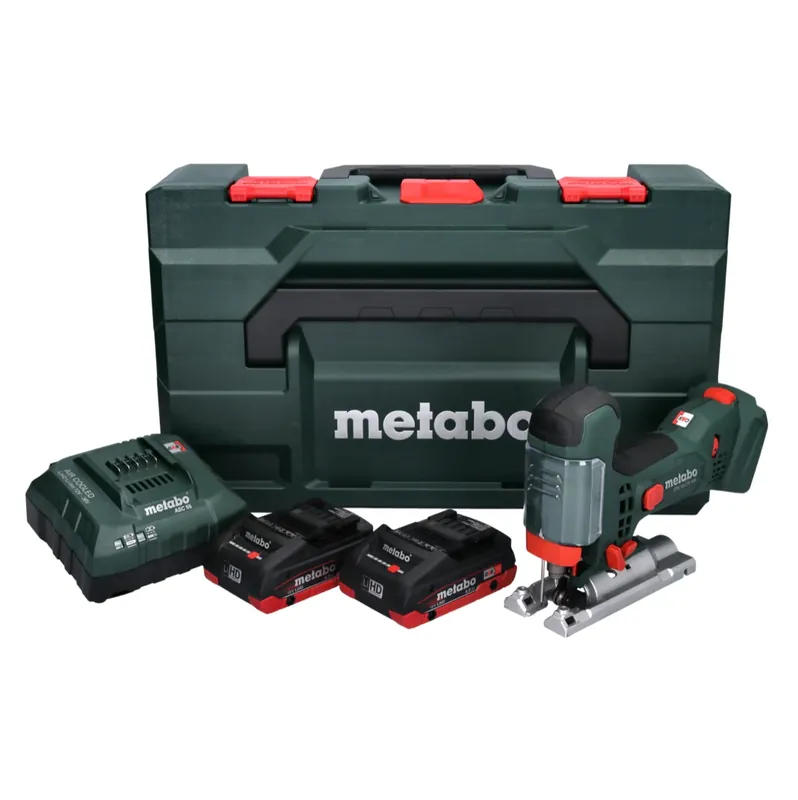 Metabo STA 18 LTX 100 Akku Stichsäge 18 V + 2x Akku 4,0 Ah + Ladegerät + metaBOX Sale
