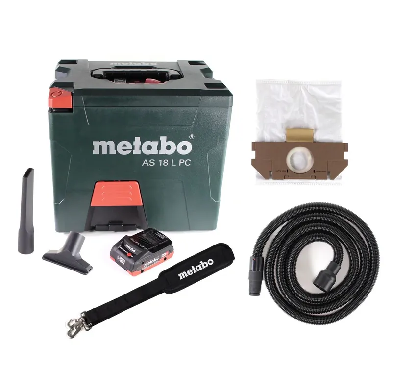 Meistverkauft Metabo AS 18 L PC Akku Sauger 18V 7,5L ( 602021850 ) + 1x Akku LiHD 4,0Ah - ohne Ladegerät