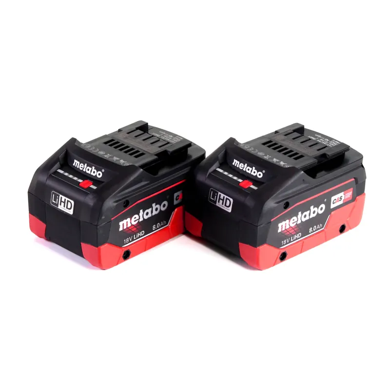 Top-Preis Metabo LiHD 2x Akkupack 18V 8,0Ah ( 625369000 )