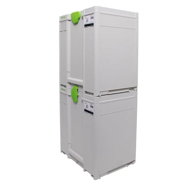 Echt Festool Systainer Set 2x SYS3 M 437 ( 2x 204845 ) 43,1 Liter 396x296x437mm Werkzeugkoffer koppelbar