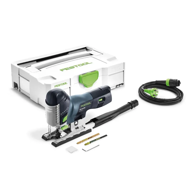 Preis Gesenkt Festool PS 420 EBQ-Plus Pendelstichsäge 550W ( 576619 ) + 2x Sägeblatt + Systainer Nachfolger von 561587