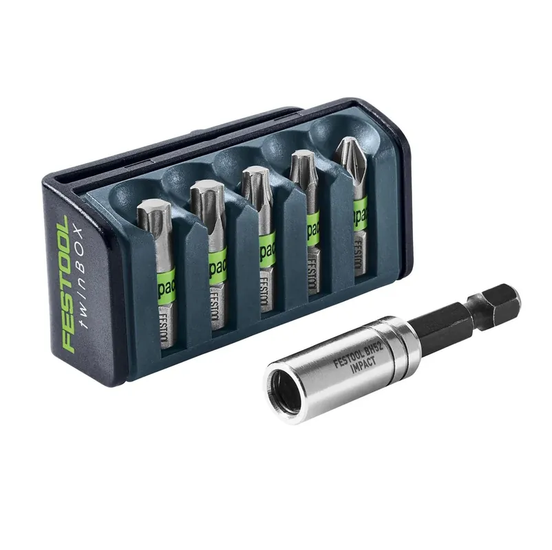 Festool BT-IMP SORT1 Bitkassette Set 6tlg. 1/4" schlagfest 25mm ( 204381 ) + Box Schnäppchen