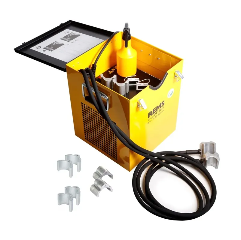 Jetzt Bestellen REMS Frigo 2 F-Zero Rohr Einfriergerät 430W 2" 60mm ( 131012 R220 ) + Einfriereinsatz 1½'' ( 131156 R ) + 2" 60mm ( 131158 R ) + 54mm ( 131157 R )