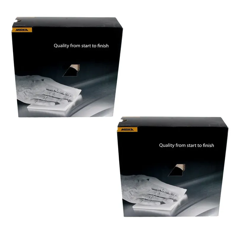 Mirka Goldflex Soft 115x125mm P500 400Stk. ( 2x 2912707051 ) Handpad Rolle perforiert Sonderangebot