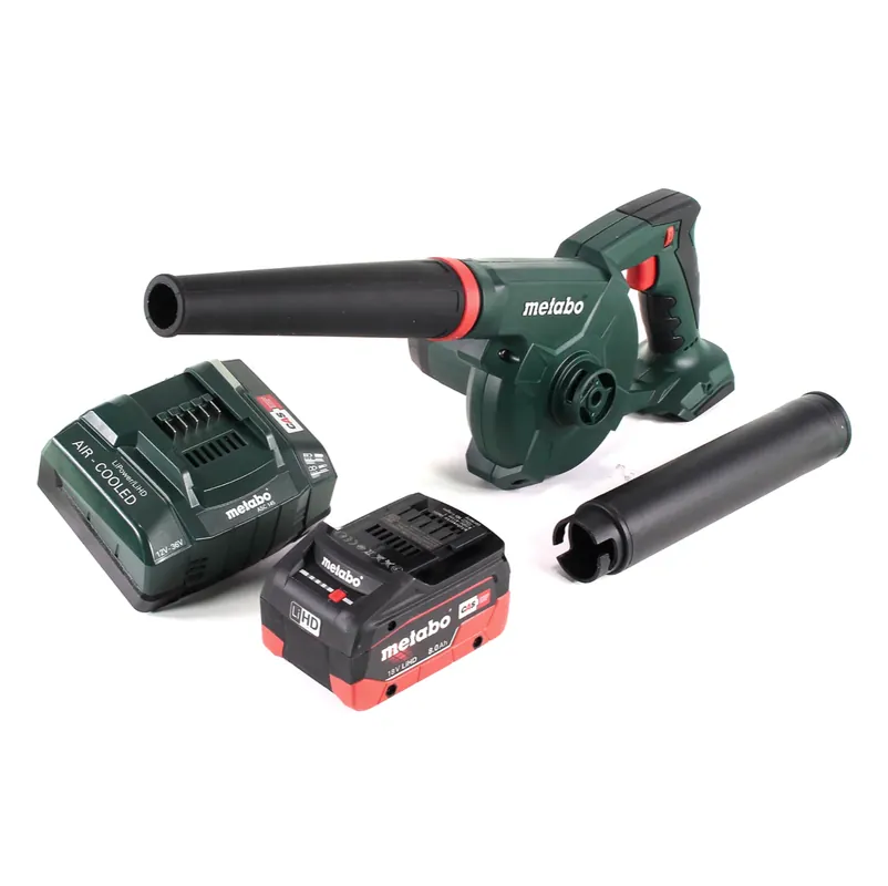 Metabo AG 18 Akku Gebläse 18 V + 1x LiHD Akku 8,0Ah + Ladegerät Neu Im Sortiment