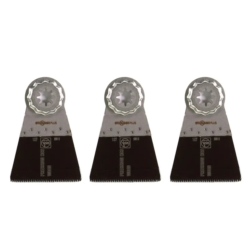 Fein E-Cut Precision Starlock Plus Sägeblatt 50x65 mm 3 Stück ( 63502127220 ) HCS Echt