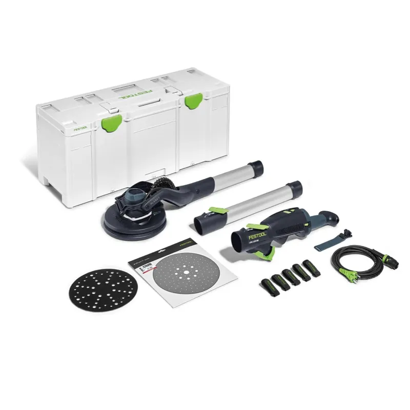 Festool LHS 2 225 EQI-Plus Langhalsschleifer PLANEX 400 W 225 mm ( 575990 ) Brushless + Zubehör + Systainer SYS3 XXL Mega-Angebot