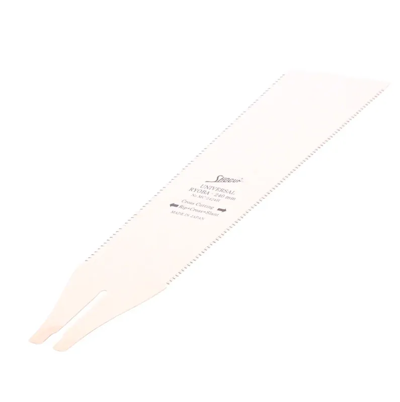 Neuheit Shogun RYOBA Japan Holzsägeblatt Universal 240 mm Länge Impuls gehärtet ( MC-2424H/SB ) für Shogun RYOBA Japansäge - Made in Japan